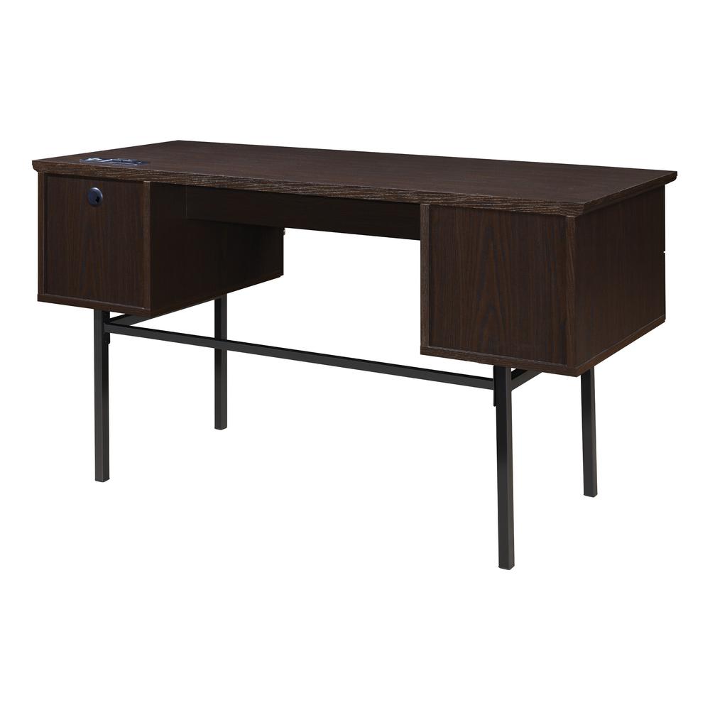 Jefferson Executive Desk W/Power