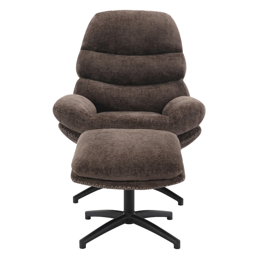 Kerry Swivel Lounge Chair & Footrest