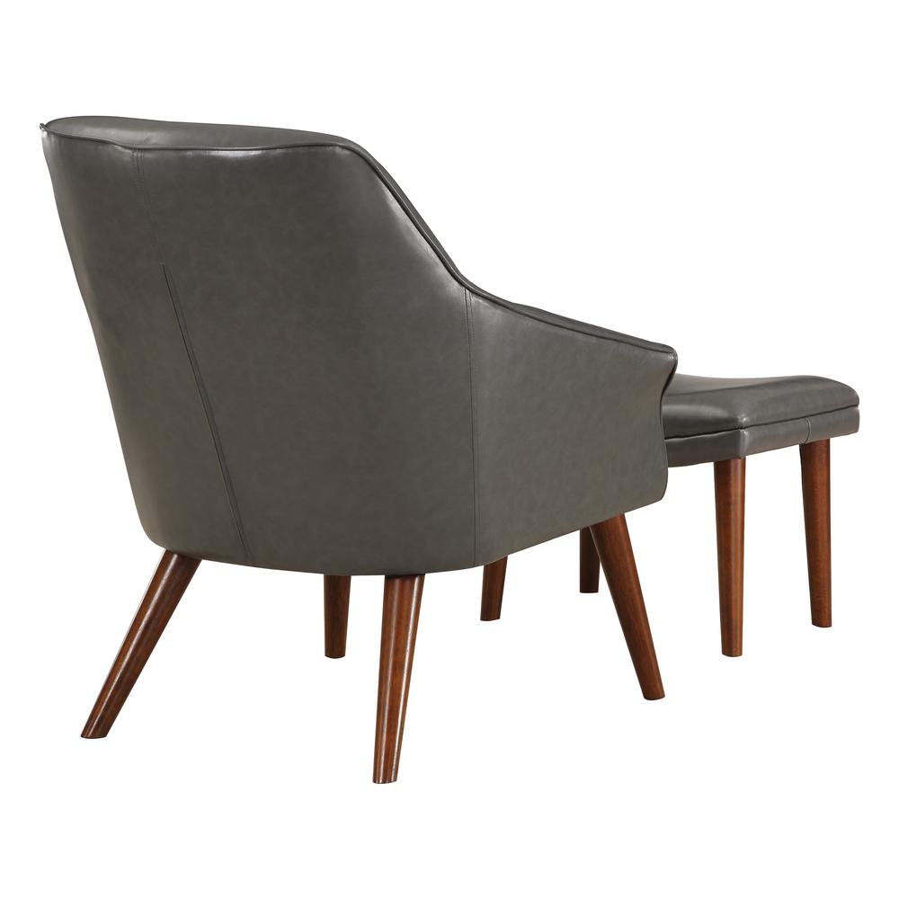 Waneta Chair and Ottoman
