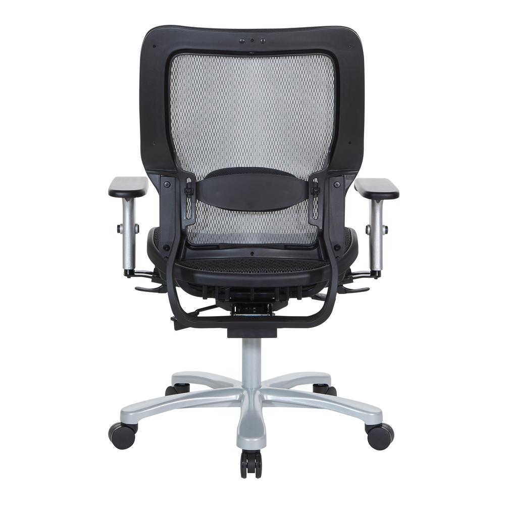 2-Way Adjustable Arms and Aluminum Silver Base
