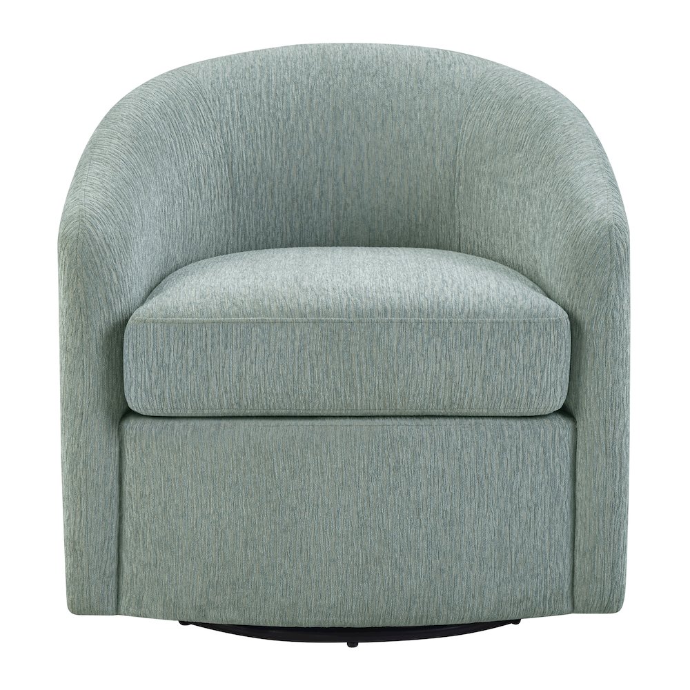 Bella Swivel Chair in Mist Fabric