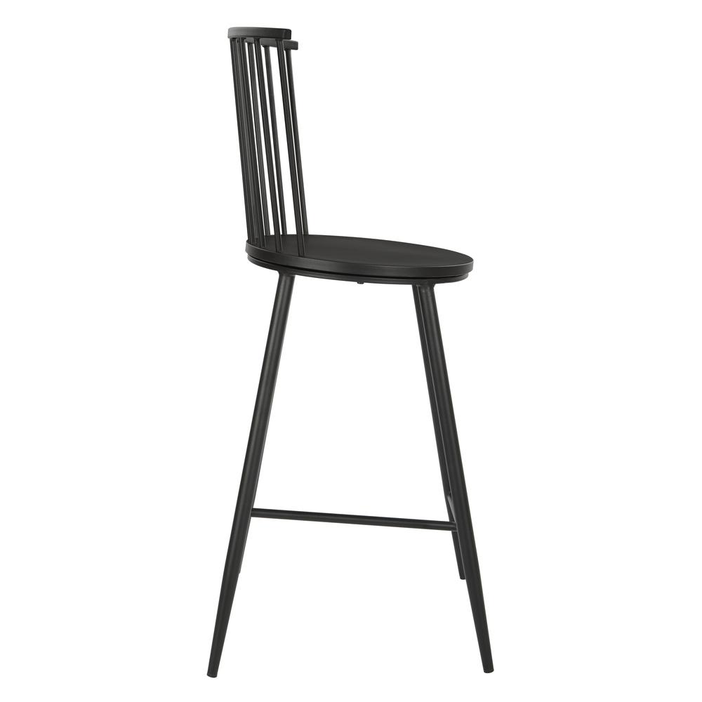 Bryce Counter Stool 26″ with Black Metal Frame