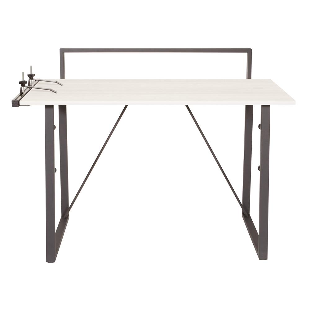 Tinker Desk in Light Grey Finish