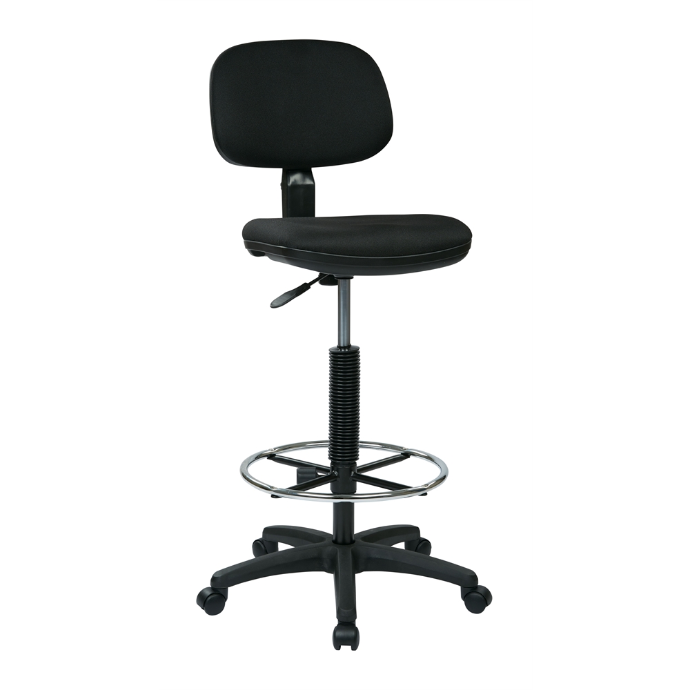 Sculptured Seat and Back Drafting Chair