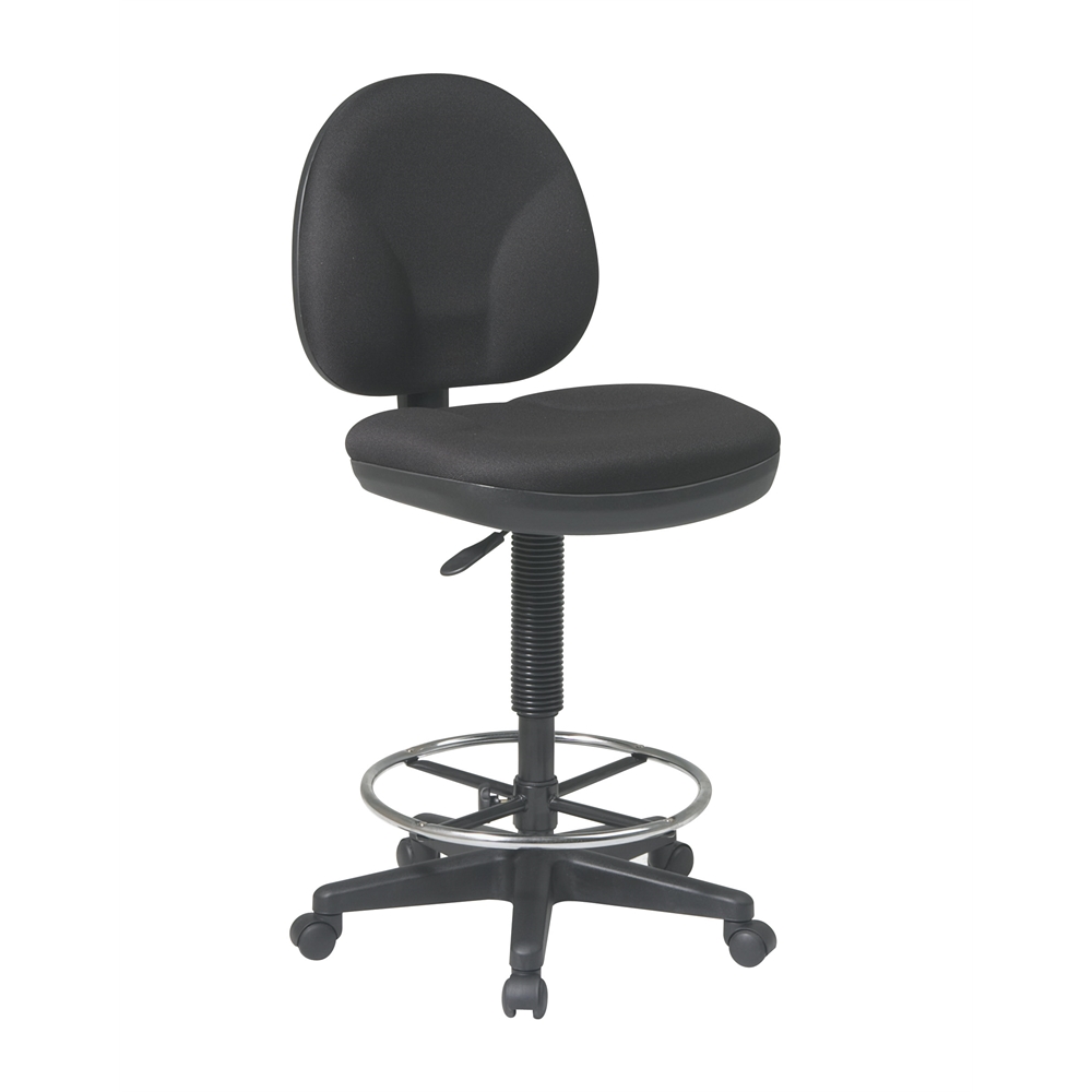 Sculptured Seat and Back Drafting Chair