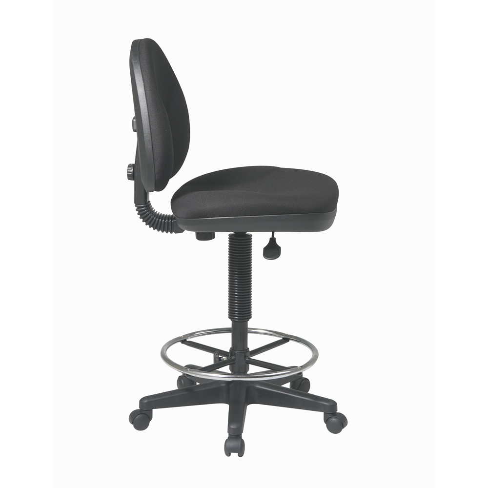 Sculptured Seat and Back Drafting Chair