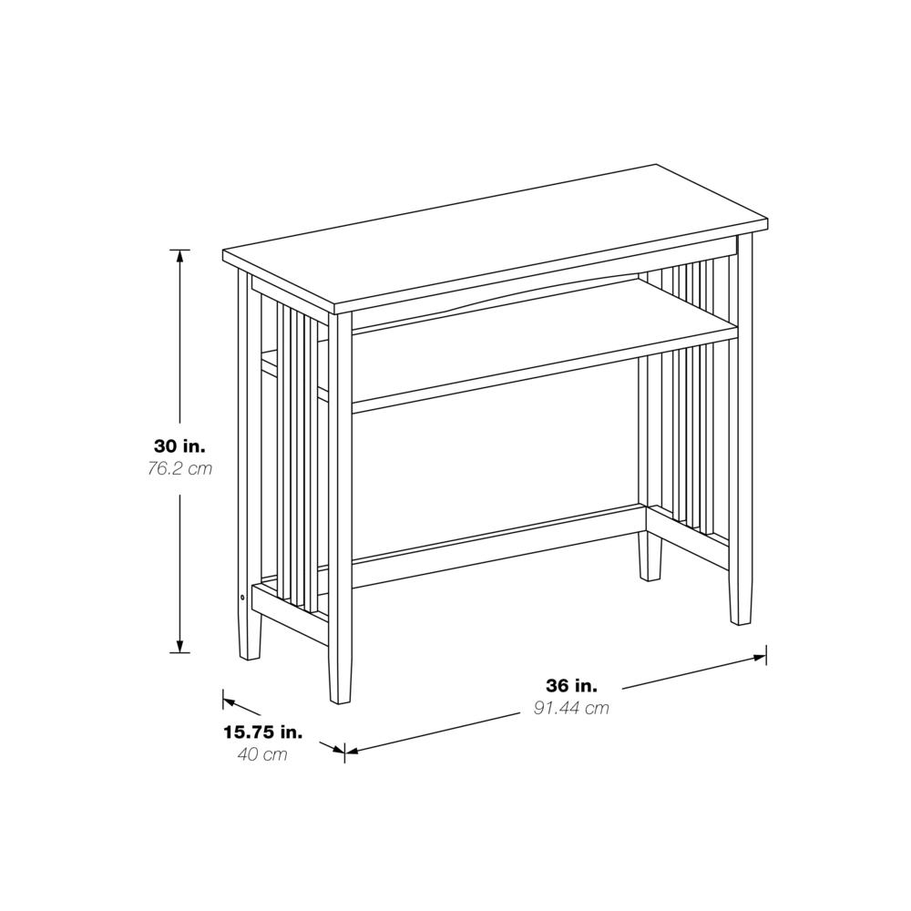 Sierra 36″ Foyer Table