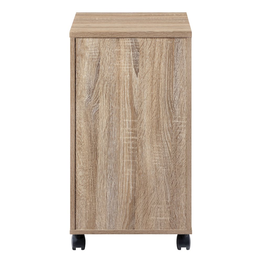 Ace 3 Drawer Mobile File in River Oak Finish
