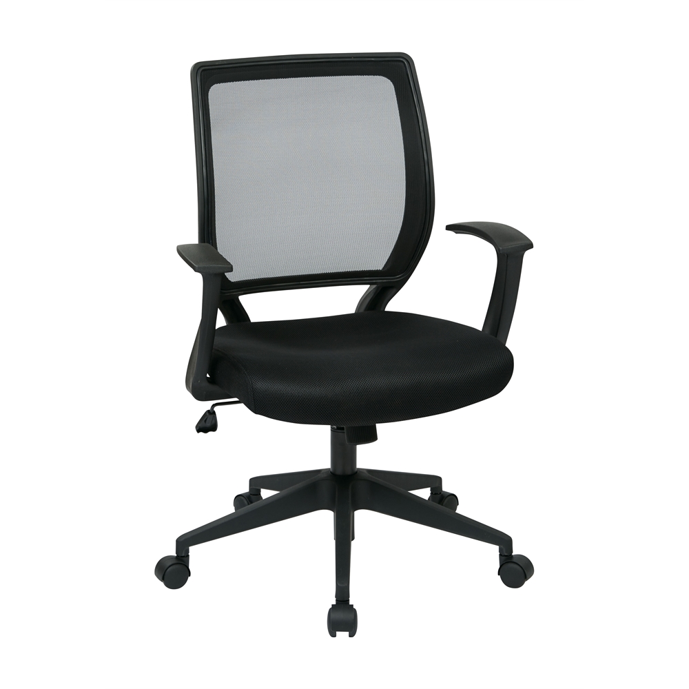 Screen Back Task Chair with “T” Arms