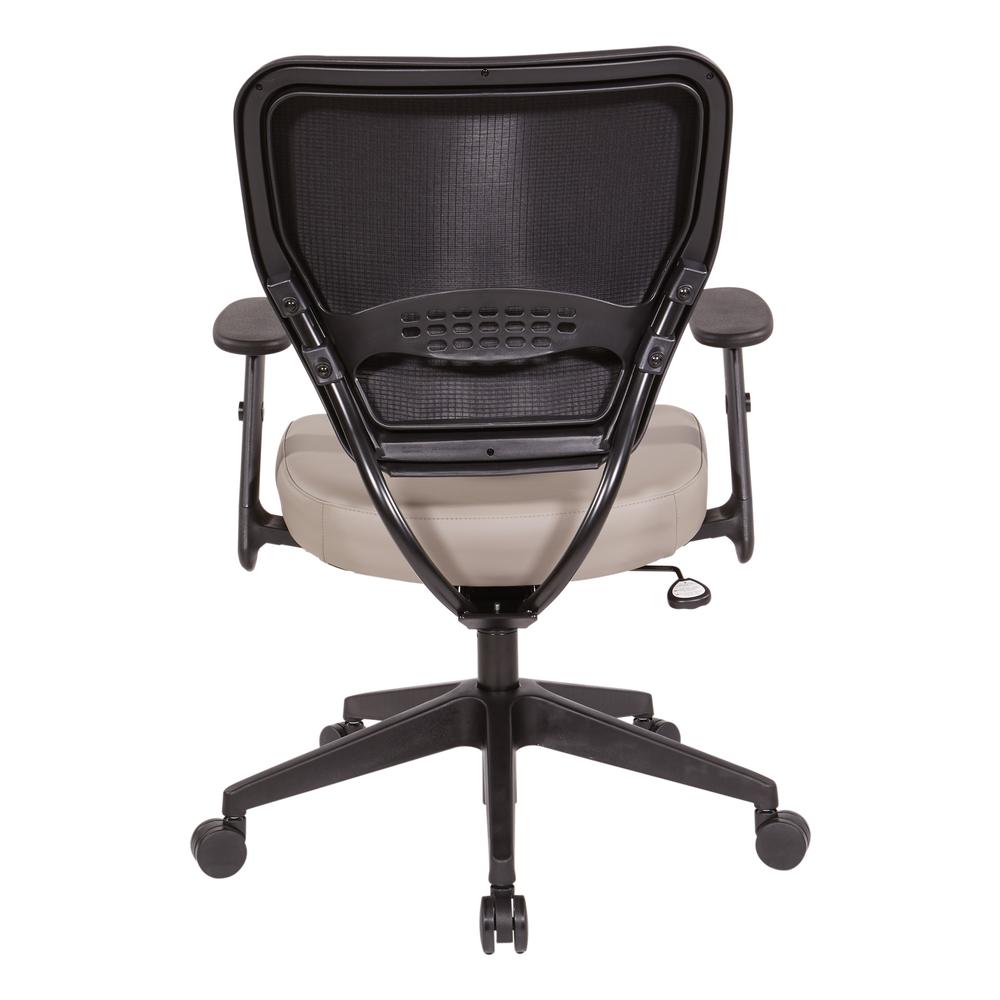Antimicrobial Dillon Stratus Seat and Back Task Chair with Adjustable Angled Arms and Nylon Base