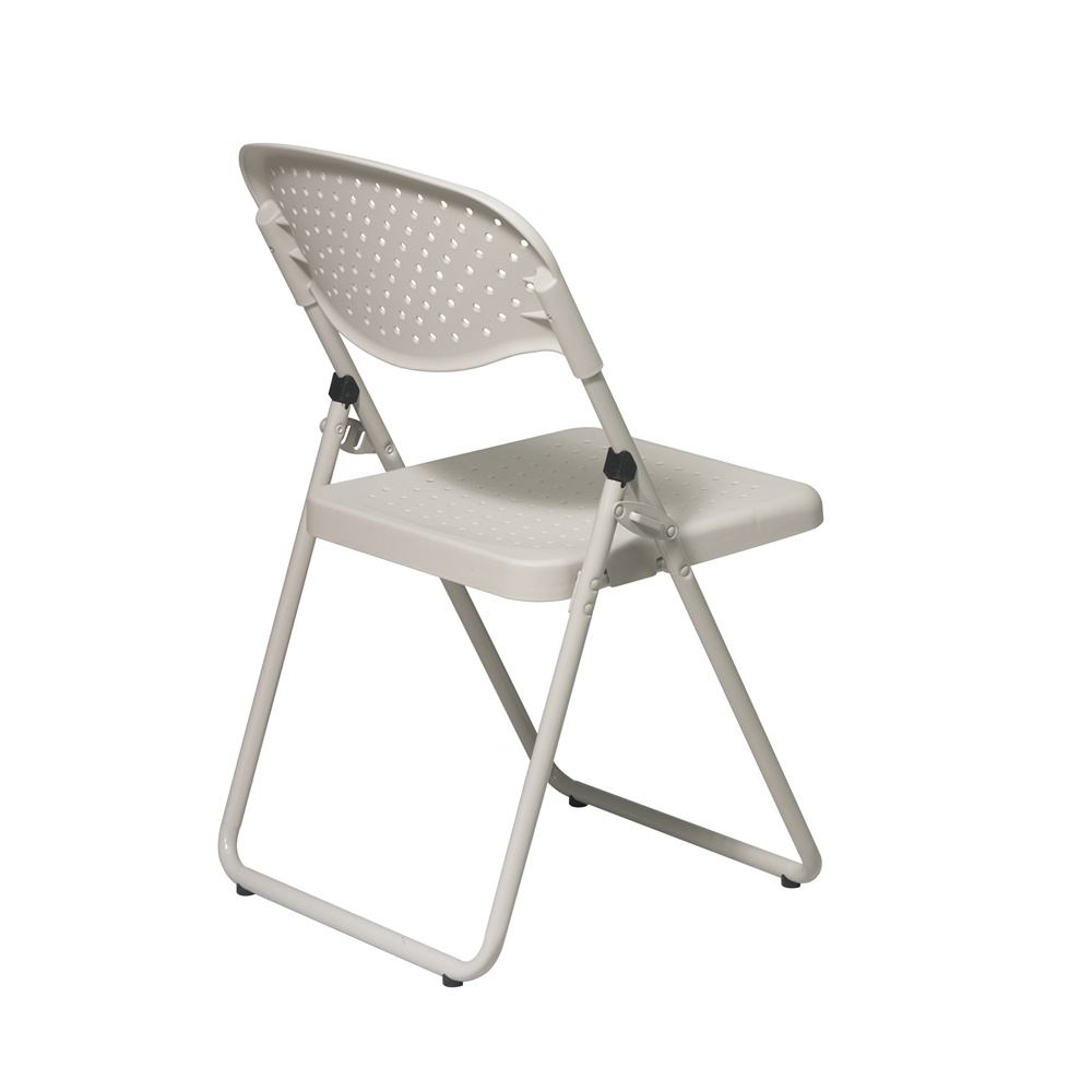 Folding Chair with Plastic Seat and Back