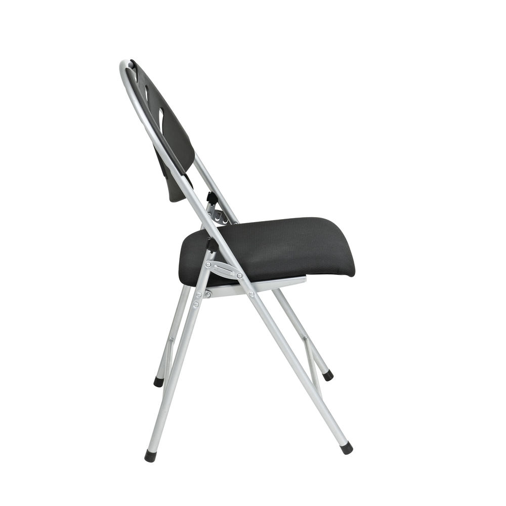 Folding Chair with Plastic Fan Back
