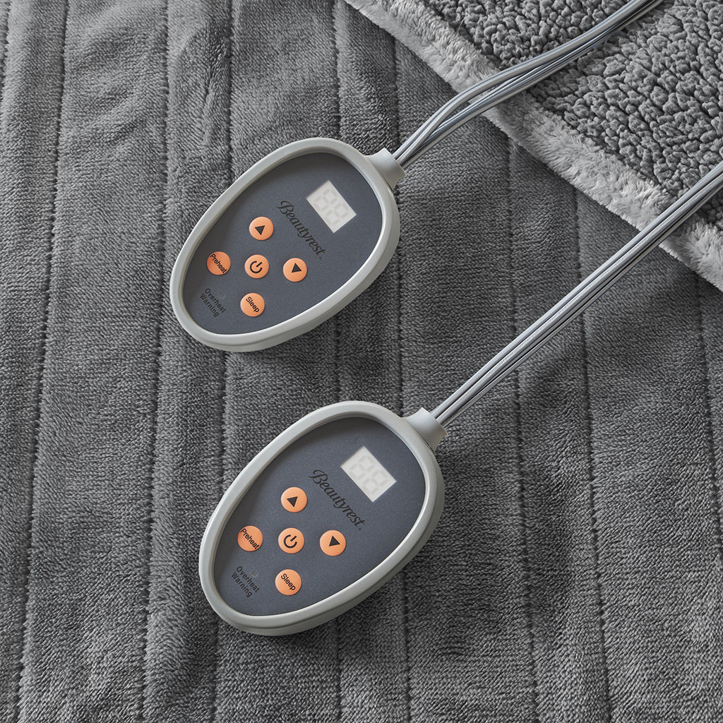 Heated Microlight to Berber Blanket