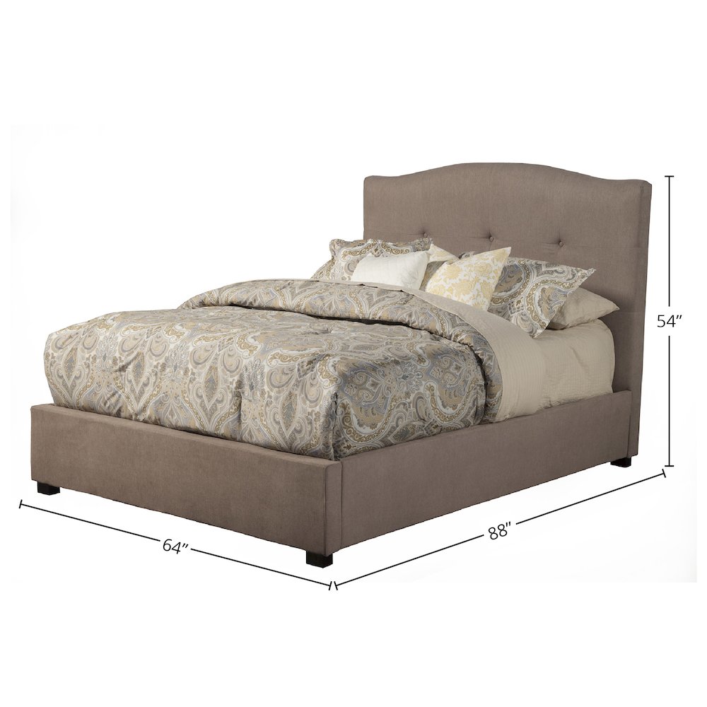 Amanda Queen Tufted Upholstered Bed