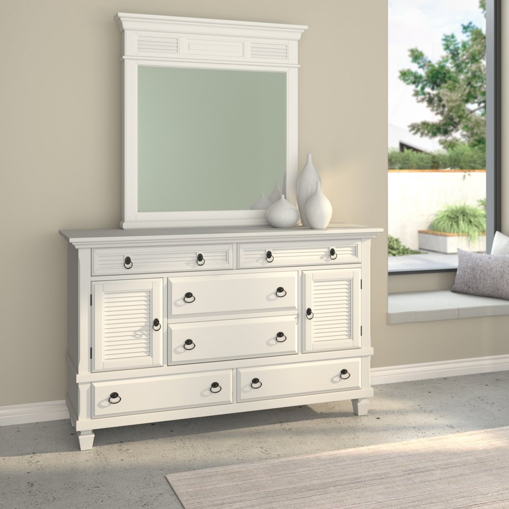 Winchester 6 Drawer Dresser w/2 Cabinets