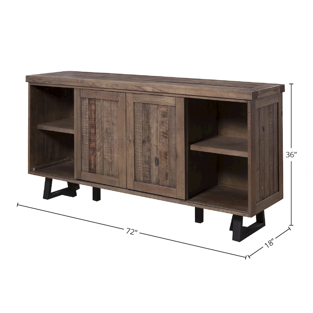 Prairie Sideboard with Wine Holder