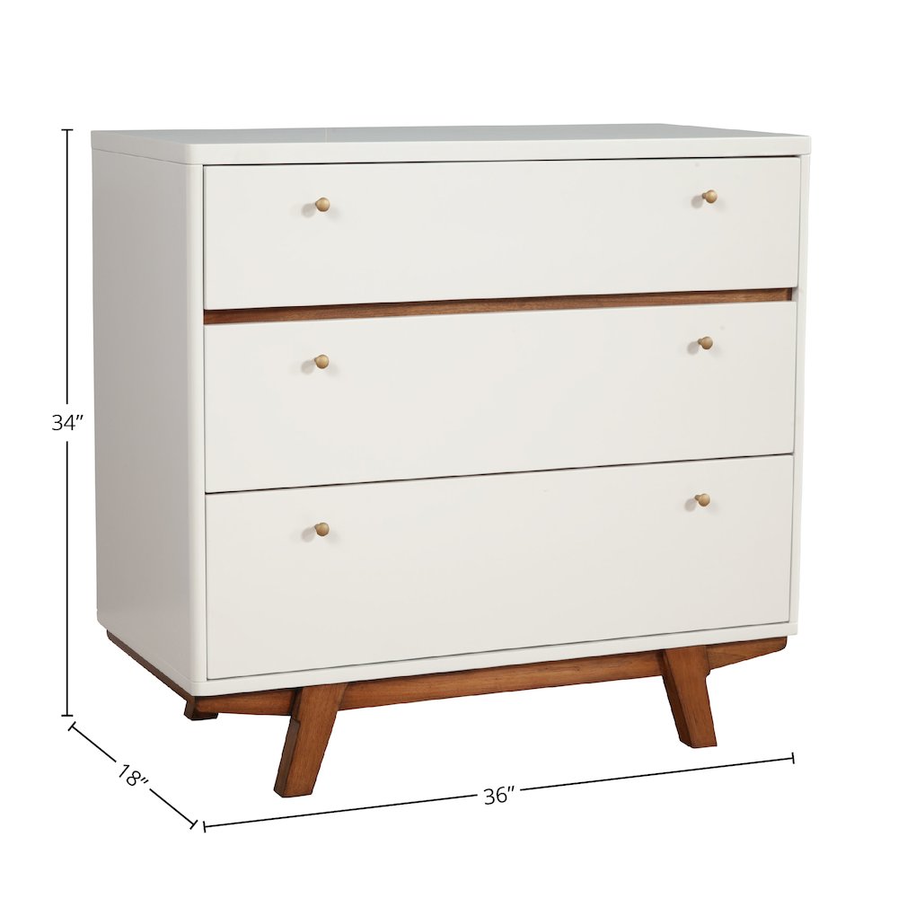 Dakota 3 Drawer Small Chest