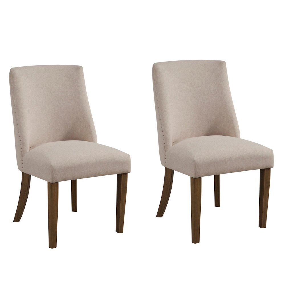 Kensington Set of 2 Upholstered Parson Chairs
