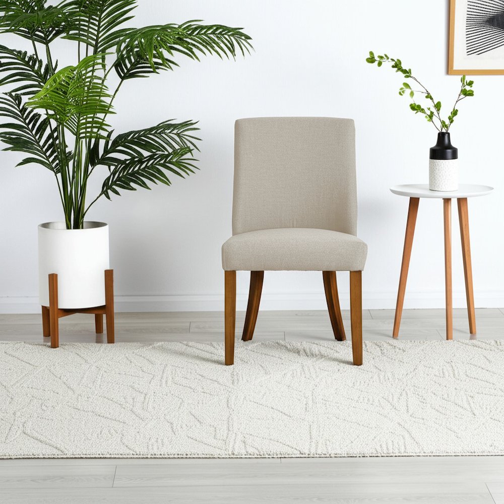Kensington Set of 2 Upholstered Parson Chairs