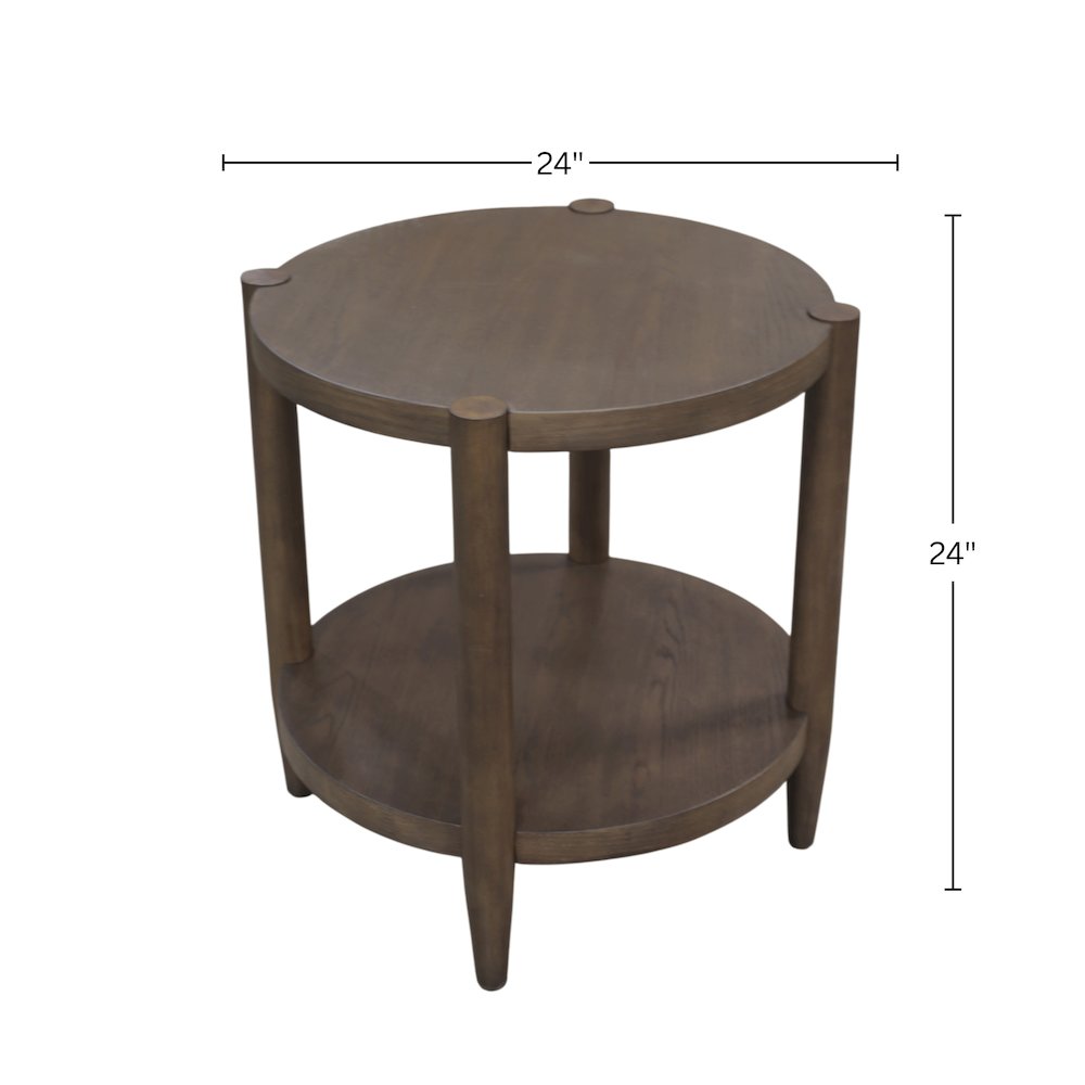 Sinclair Round End Table