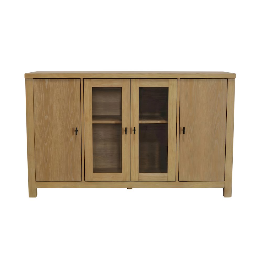 Eleanor Glass & Wood Sideboard