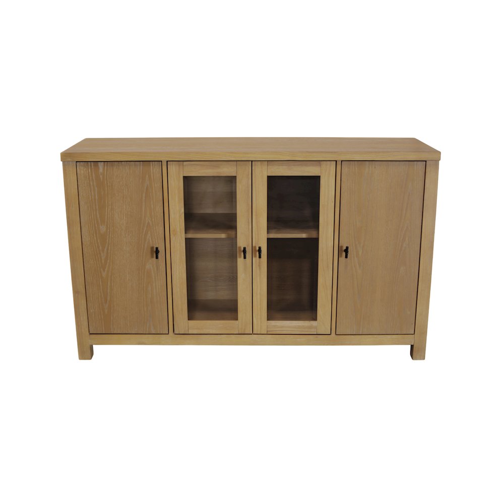 Eleanor Glass & Wood Sideboard