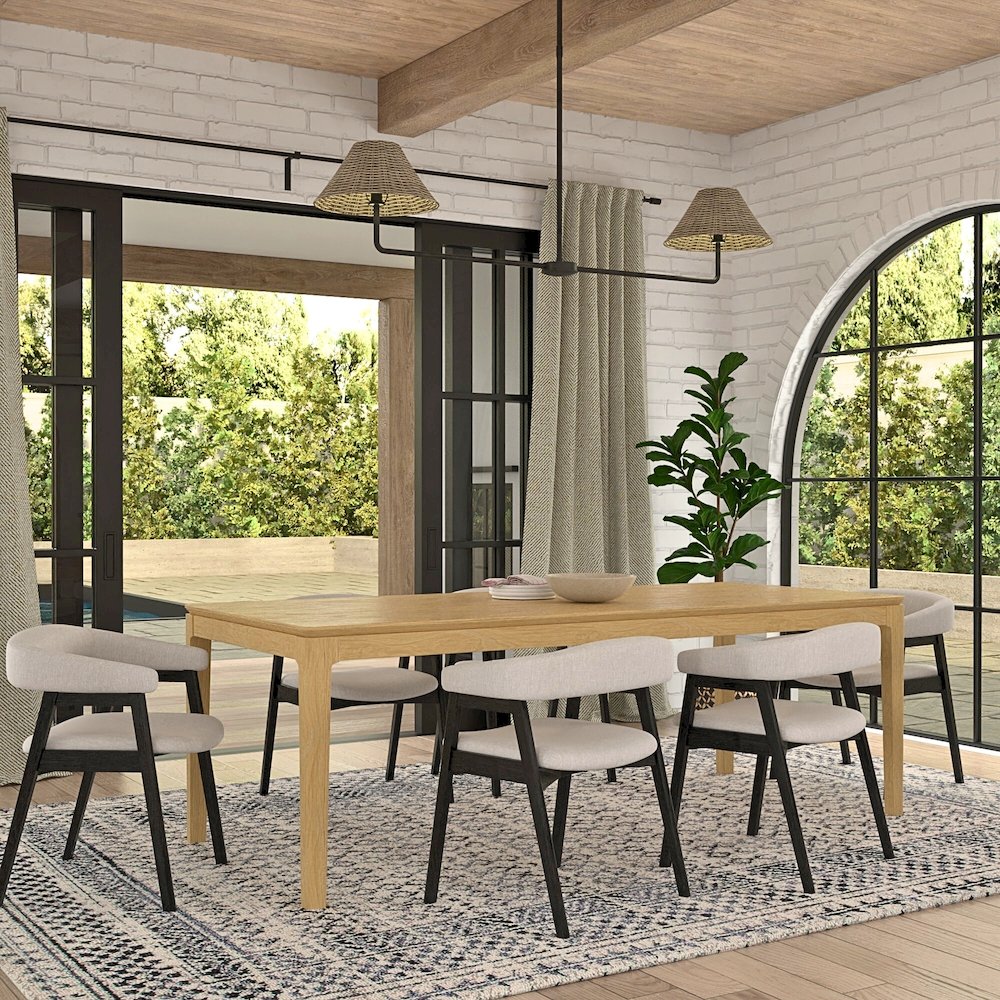 Cove Rectangular Extension Dining Table