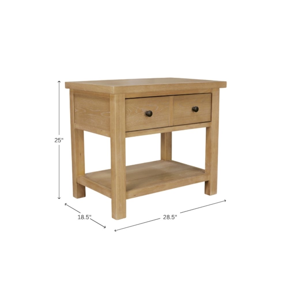 Emilia One Drawer Nightstand