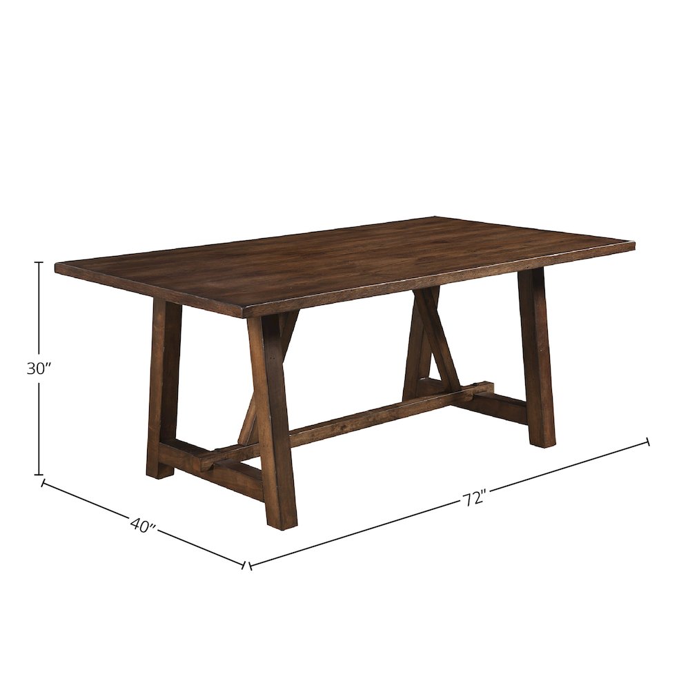 Arendal Trestle Rectangular Dining Table