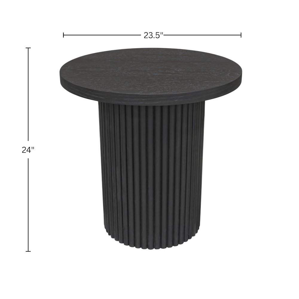Reba Round End Table