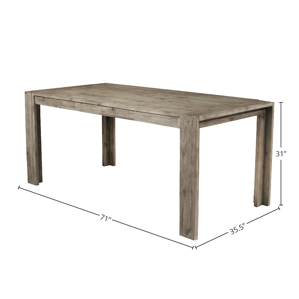 Seashore Fixed Top Dining Table