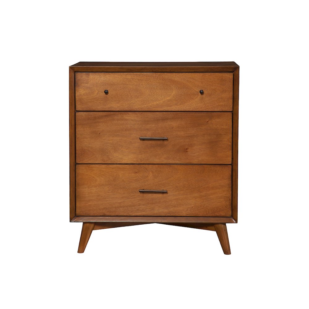 Flynn Mid Century Modern 3 Drawer Small Chest