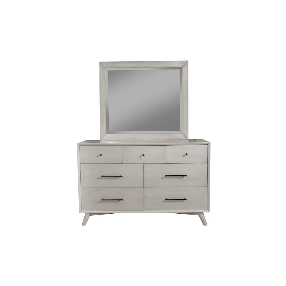Flynn Mid Century Modern 7 Drawer Dresser