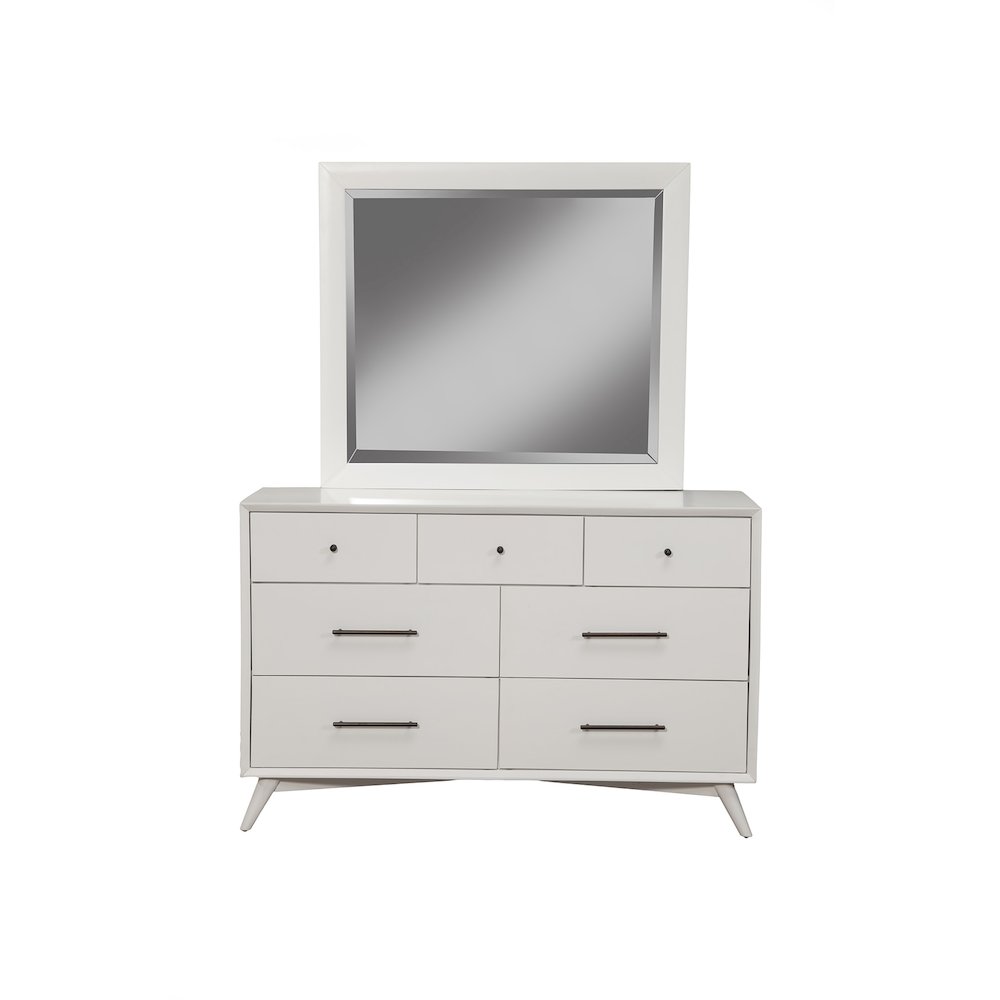 Flynn Mid Century Modern 7 Drawer Dresser