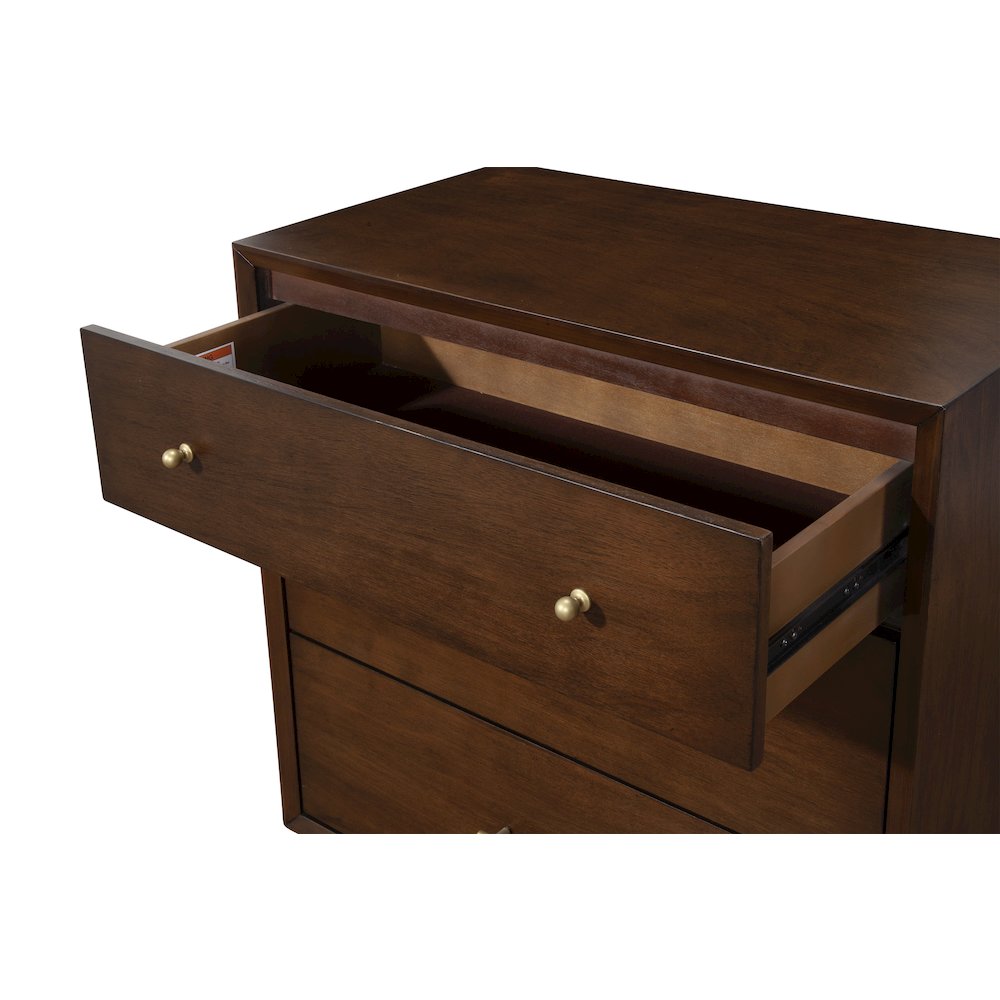 Flynn Mid Century Modern 3 Drawer Small Chest