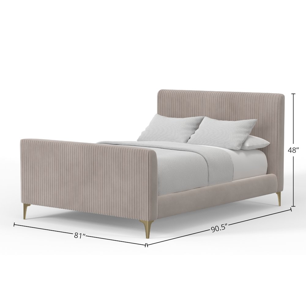 Zaldy Standard King Platform Bed