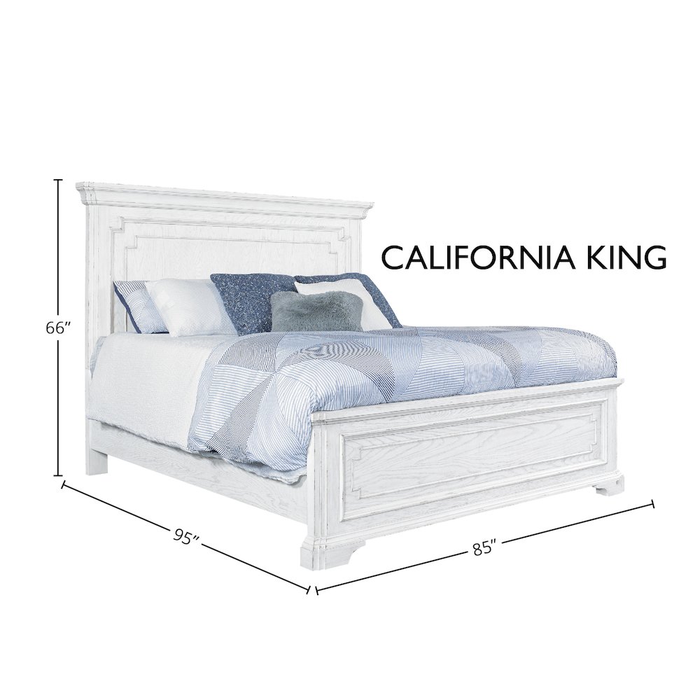Clara California King Panel Bed