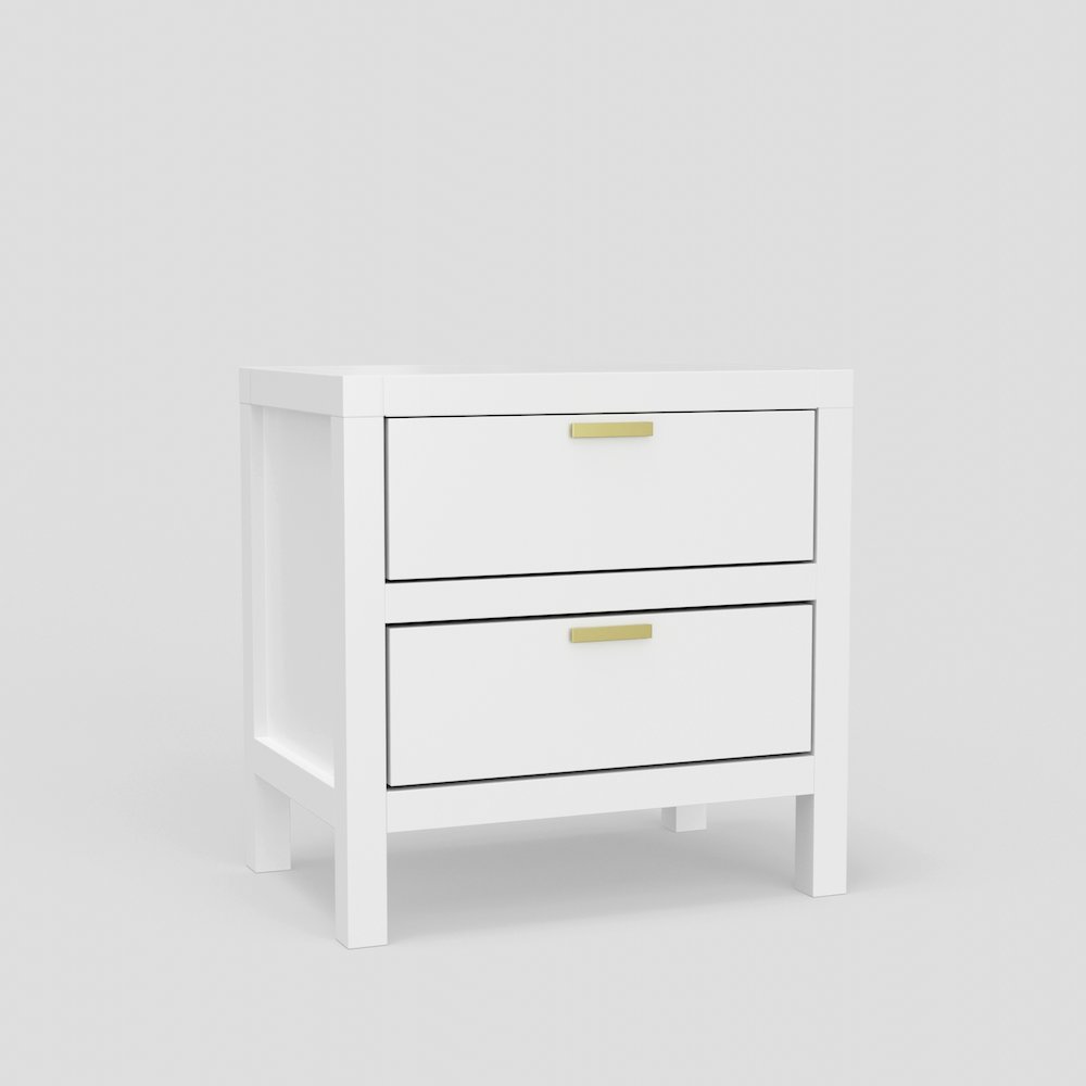 Carmel 2 Drawer Nightstand