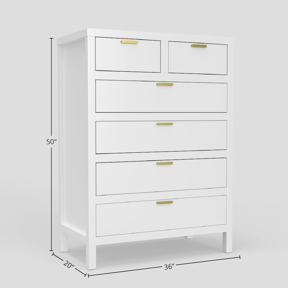 Carmel 6 Drawer Chest