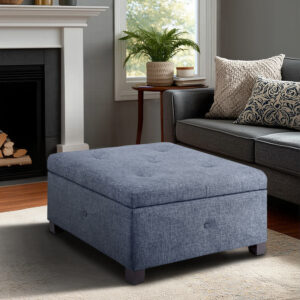 Della Upholstered Soft Close Ottoman from Madison Park in Blue. Della Upholstered Soft Close Ottoman from Madison Park in Blue. Della Upholstered Soft Close Ottoman from Madison Park in Blue. Della Upholstered Soft Close Ottoman from Madison Park in Blue. Della Upholstered Soft Close Ottoman from Madison Park in Blue.