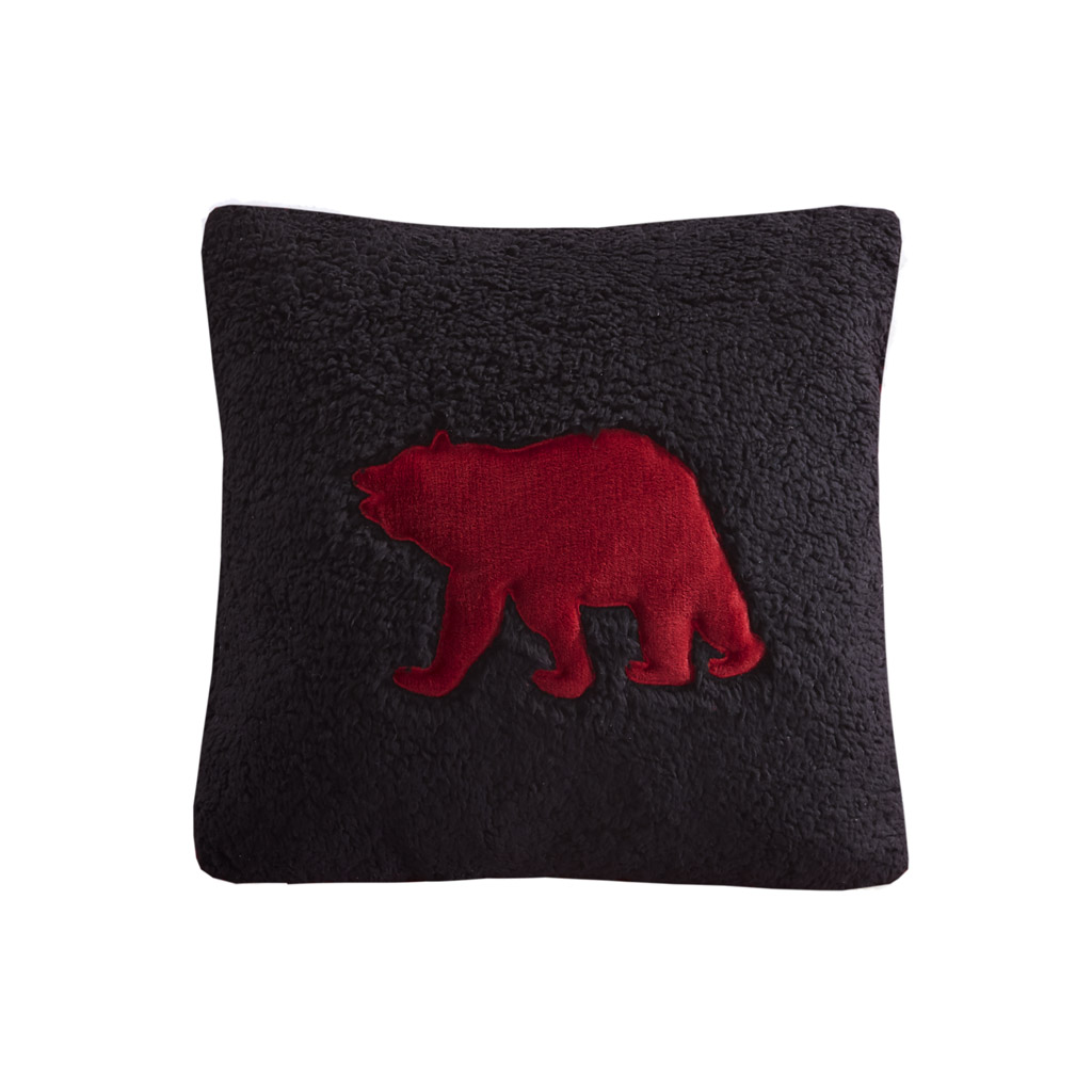 Alton Plush to Sherpa Down Alternative Comforter Set