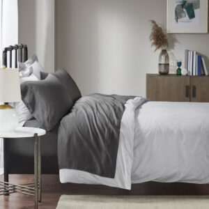 1500 Thread Count Cotton Blend 4 PC Sheet Set from Madison Park in  Charcoal. 1500 Thread Count Cotton Blend 4 PC Sheet Set from Madison Park in  Charcoal. 1500 Thread Count Cotton Blend 4 PC Sheet Set from Madison Park in  Charcoal. 1500 Thread Count Cotton Blend 4 PC Sheet Set from Madison Park in  Charcoal. 1500 Thread Count Cotton Blend 4 PC Sheet Set from Madison Park in  Charcoal.