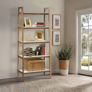 Parker Shelf / Bookcase from Madison Park in  Off-White/Natural. Parker Shelf / Bookcase from Madison Park in  Off-White/Natural. Parker Shelf / Bookcase from Madison Park in  Off-White/Natural. Parker Shelf / Bookcase from Madison Park in  Off-White/Natural. Parker Shelf / Bookcase from Madison Park in  Off-White/Natural.