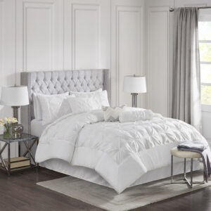 Laurel 7 Piece Tufted Comforter Set from Madison Park in  White. Laurel 7 Piece Tufted Comforter Set from Madison Park in  White. Laurel 7 Piece Tufted Comforter Set from Madison Park in  White. Laurel 7 Piece Tufted Comforter Set from Madison Park in  White. Laurel 7 Piece Tufted Comforter Set from Madison Park in  White.