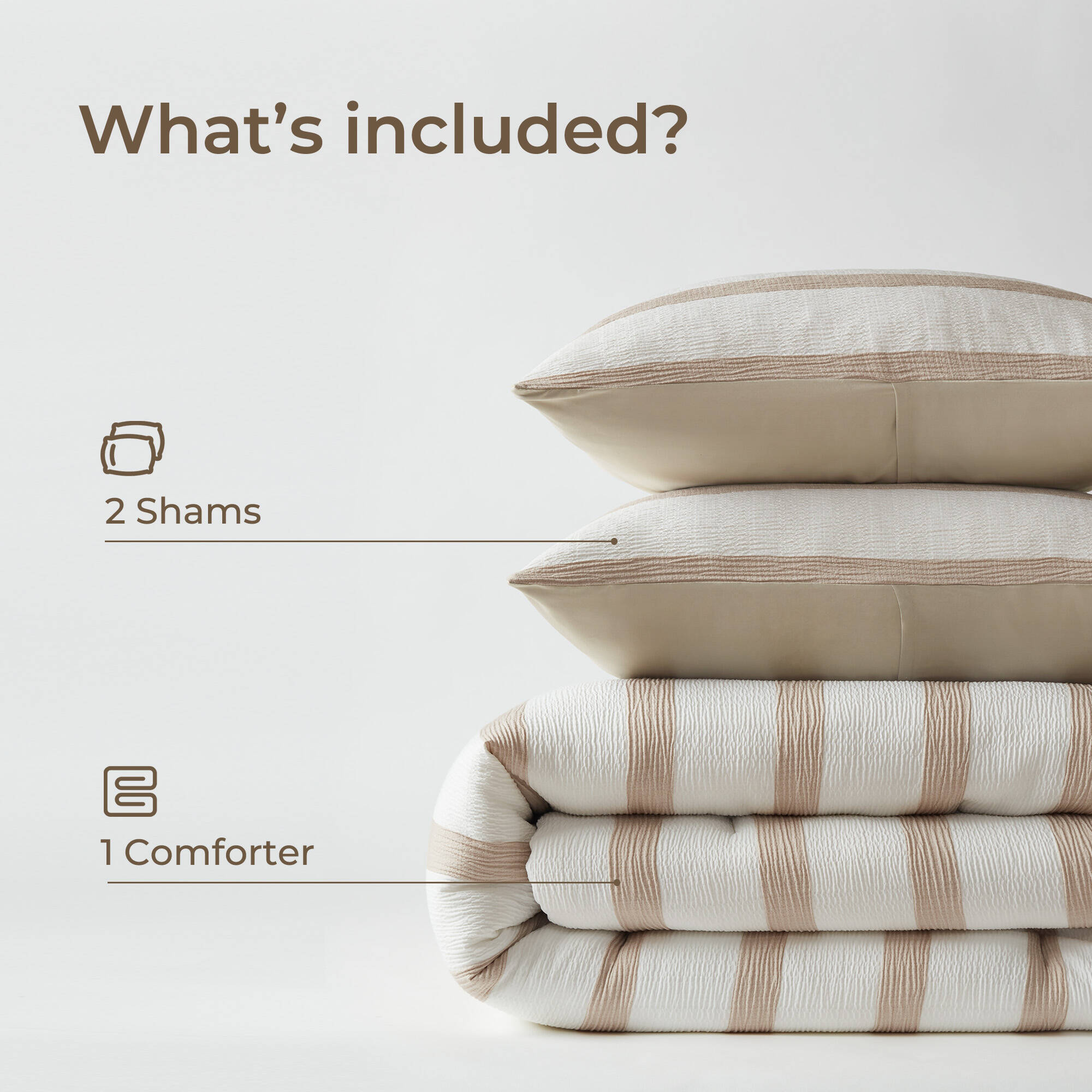 Merritt Yarn-dyed Striped Comforter