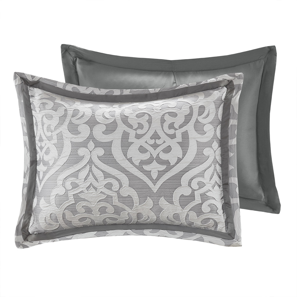 Odette 8 Piece Jacquard Comforter Set