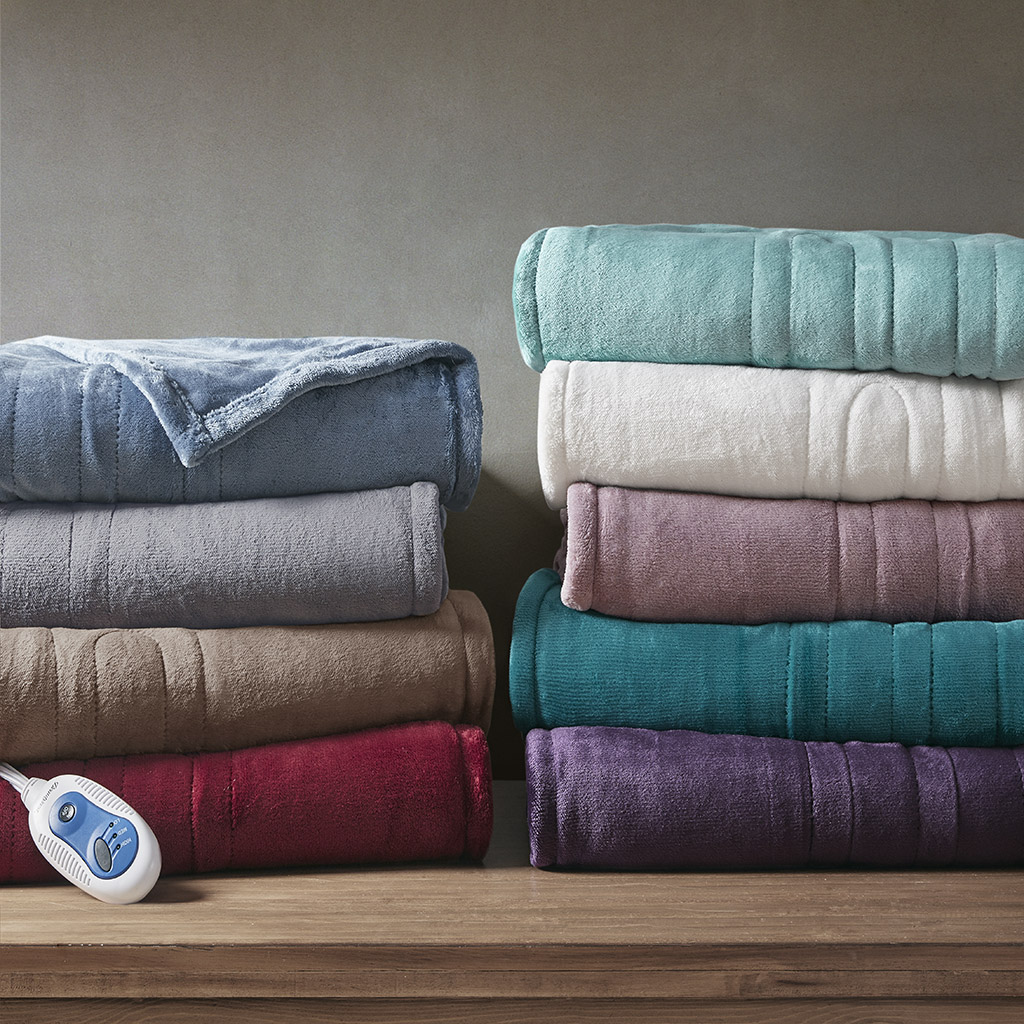 Plush Heated Throw