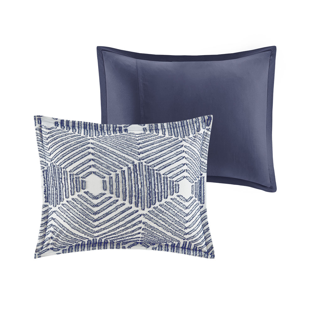 Ellipse Cotton Jacquard Comforter Set