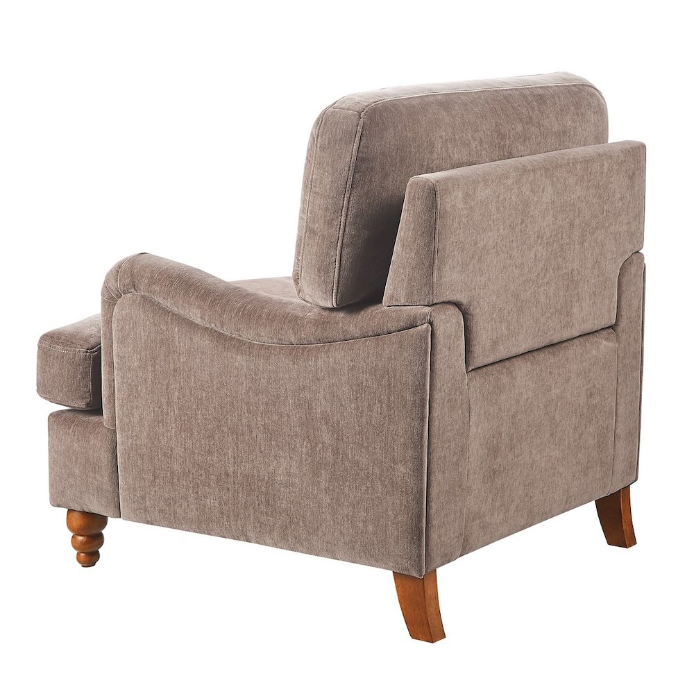 Clarendon Arm Chair – Heathered Cocoa