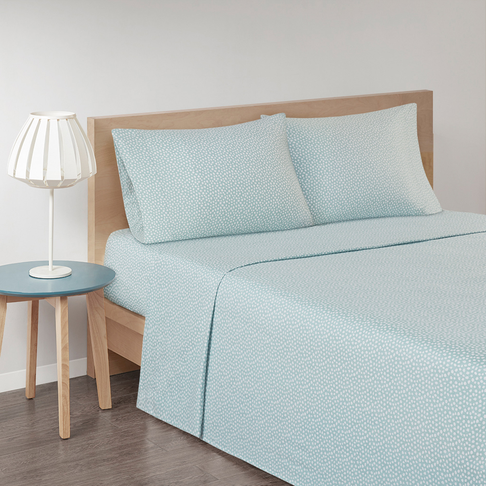 Cozy Cotton Flannel Printed Sheet Set